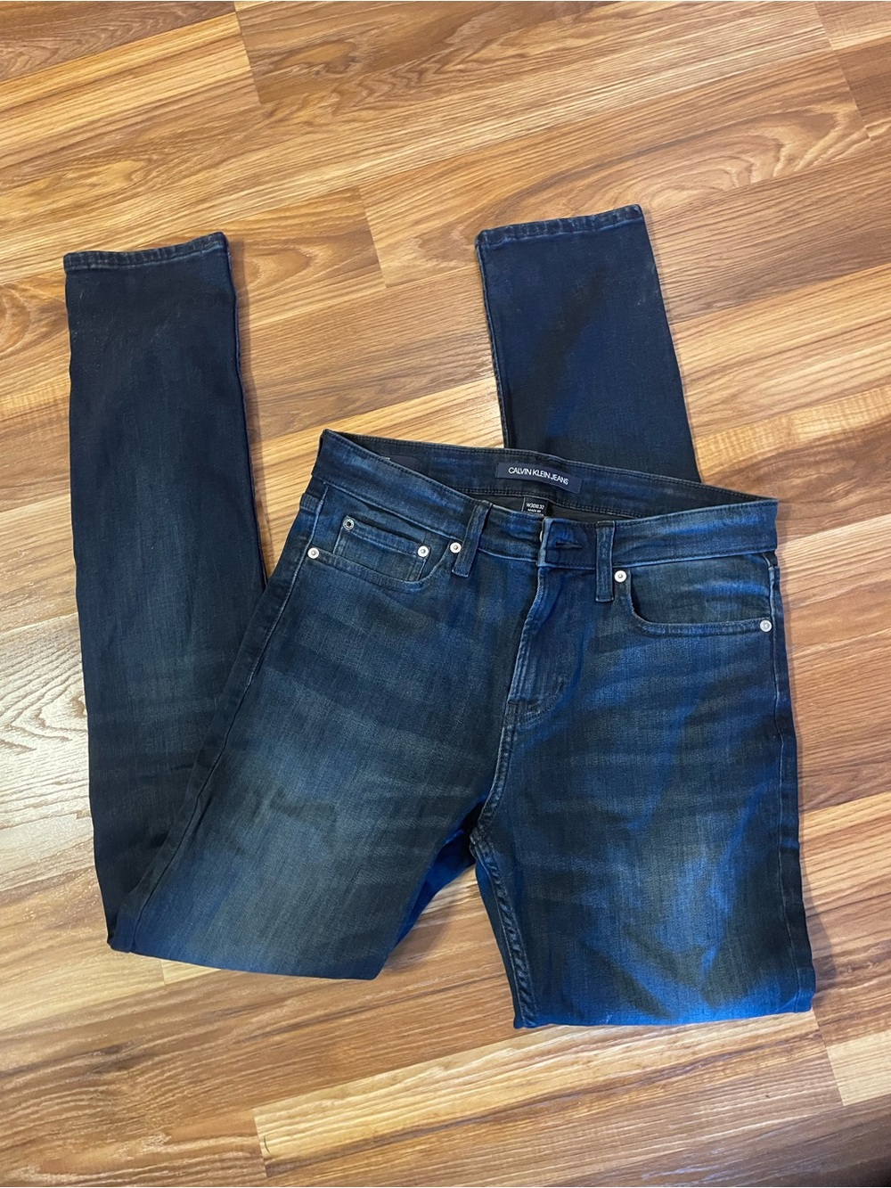 Calvin Klein Jeans Men’s Dark Wash Skinny Jeans